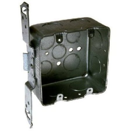 RACOORPORATED Electrical Box, 30.3 cu in, Square Box, 2 Gang, Square 685